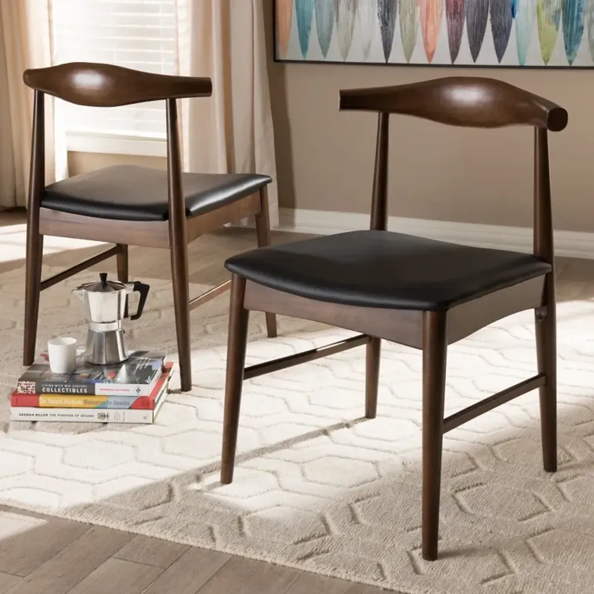 Winton Brown Dining Room Chair (Set of 2)