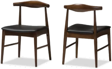 Winton Brown Dining Room Chair (Set of 2)