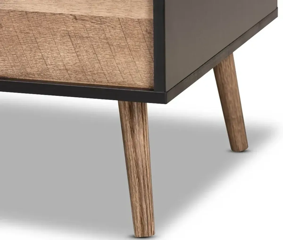 Jensen Black and Brown Lift-Top Coffee Table