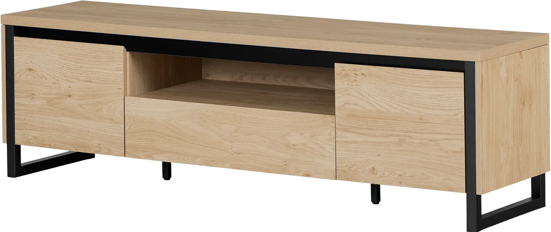 Munich Natural Oak 63" TV Stand