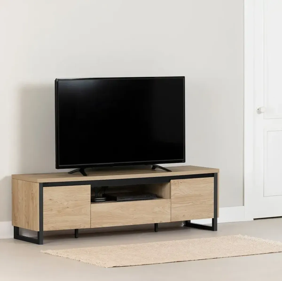 Munich Natural Oak 63" TV Stand