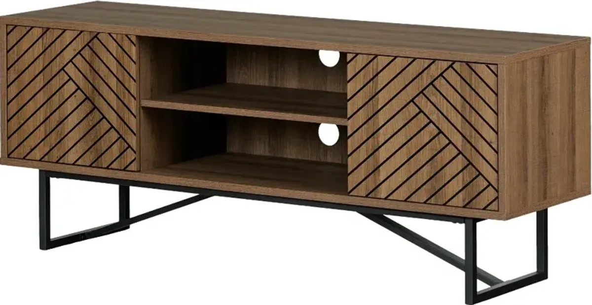 Mezzy Brown 55" TV Stand