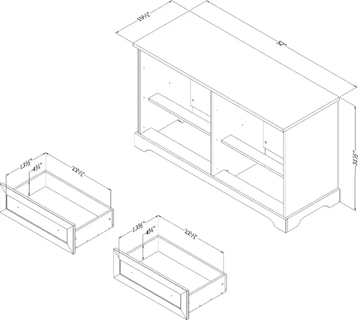 Hazen Fall Oak Dresser