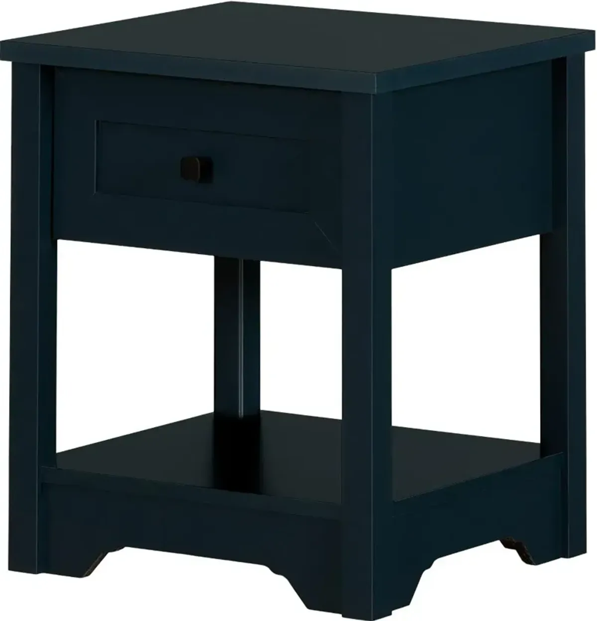 Hazen Navy Blue Nightstand