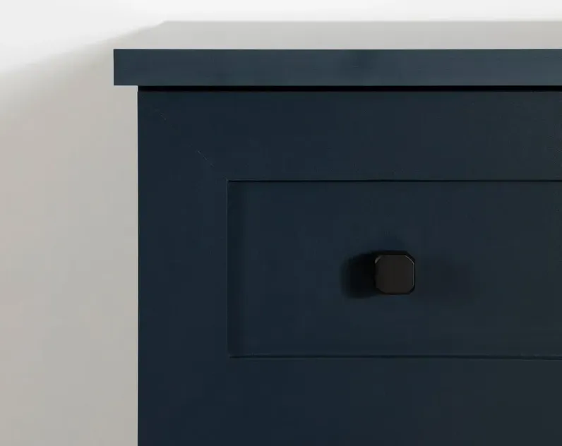 Hazen Navy Blue Dresser