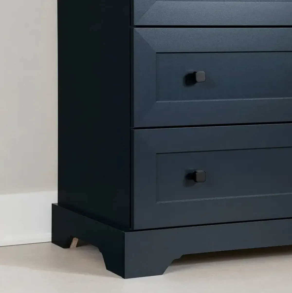 Hazen Navy Blue Dresser