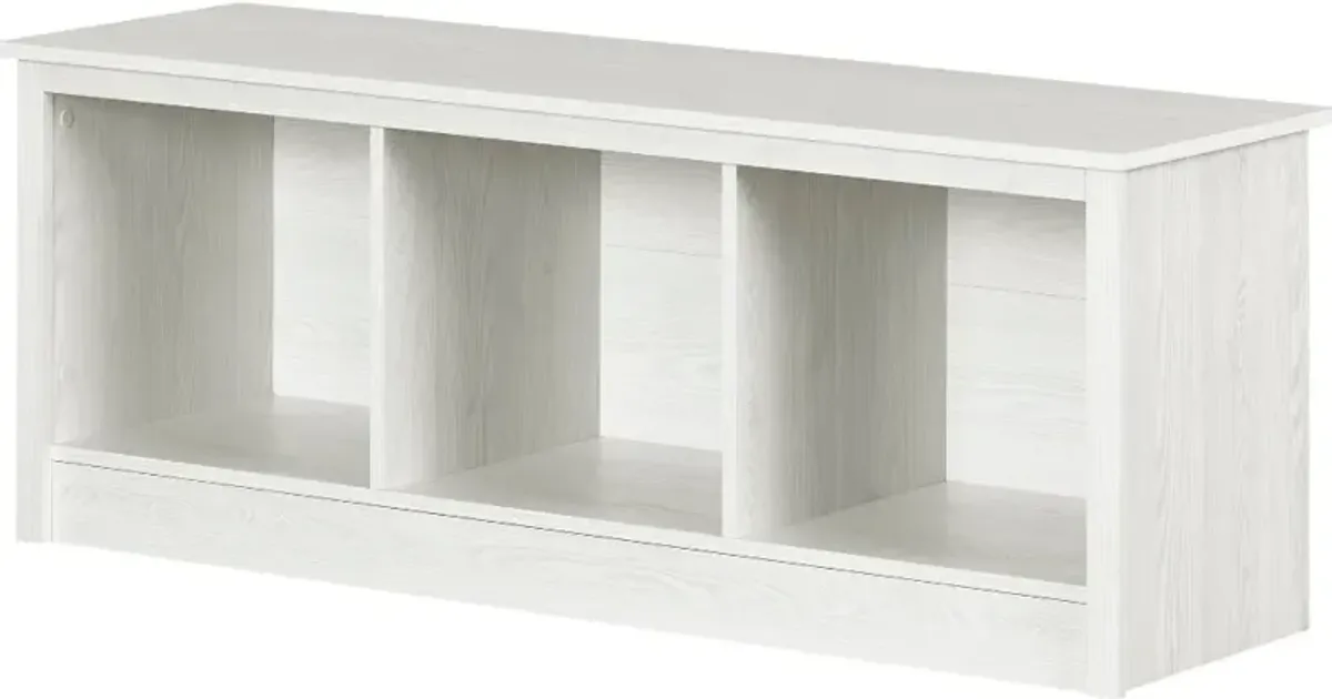 Toza White Pine Storage Bench