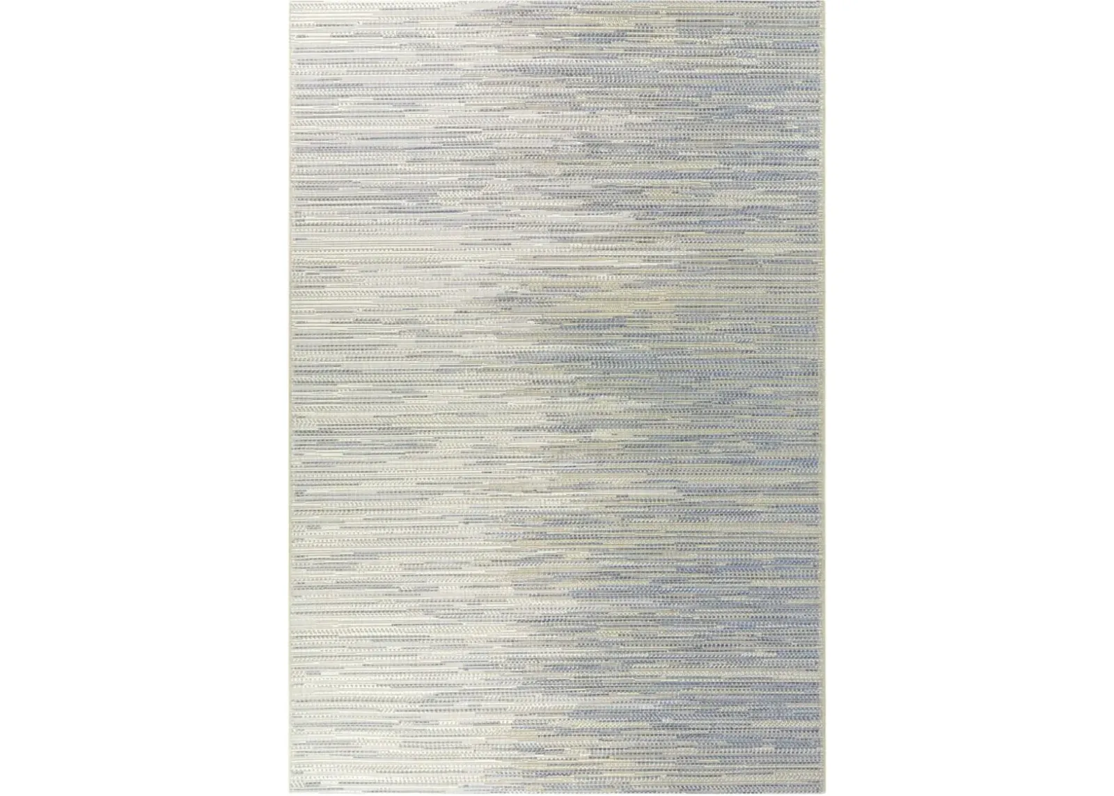 Cabot 5 x 7 Blue Contemporary Outdoor Rug