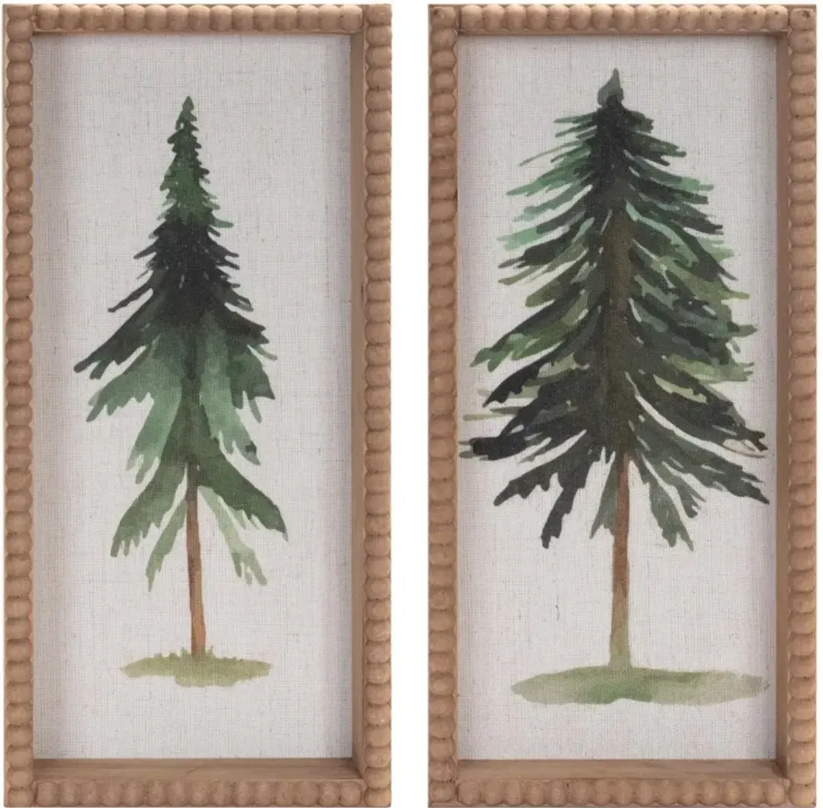 Assorted 15.75 Inch Wood Tree Plaque