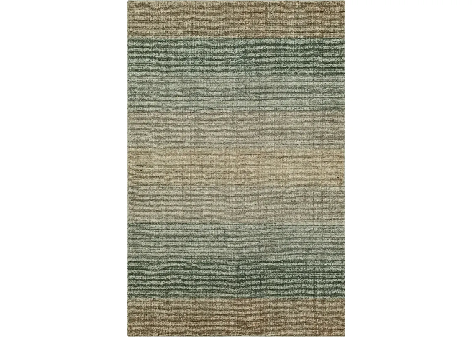 Wabi Sabi 8 x 10 Natural Teal Area Rug