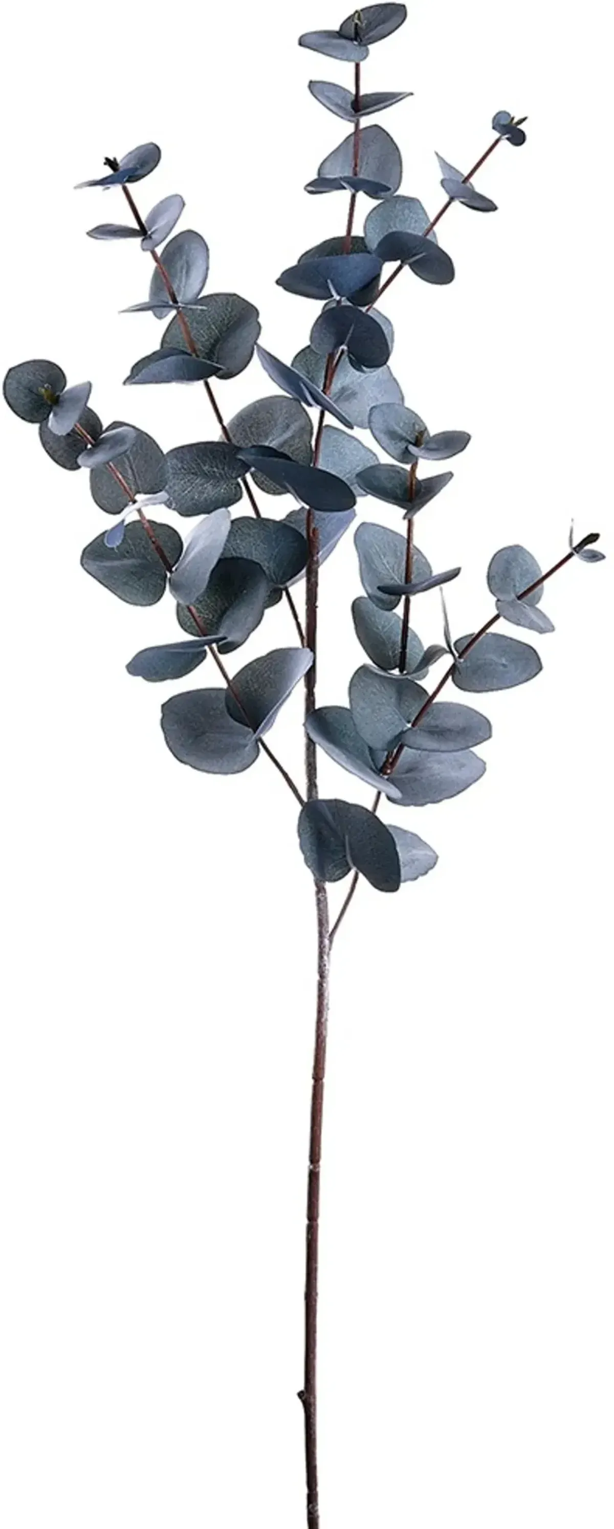 34 Inch Black and Gray Eucalyptus Spray