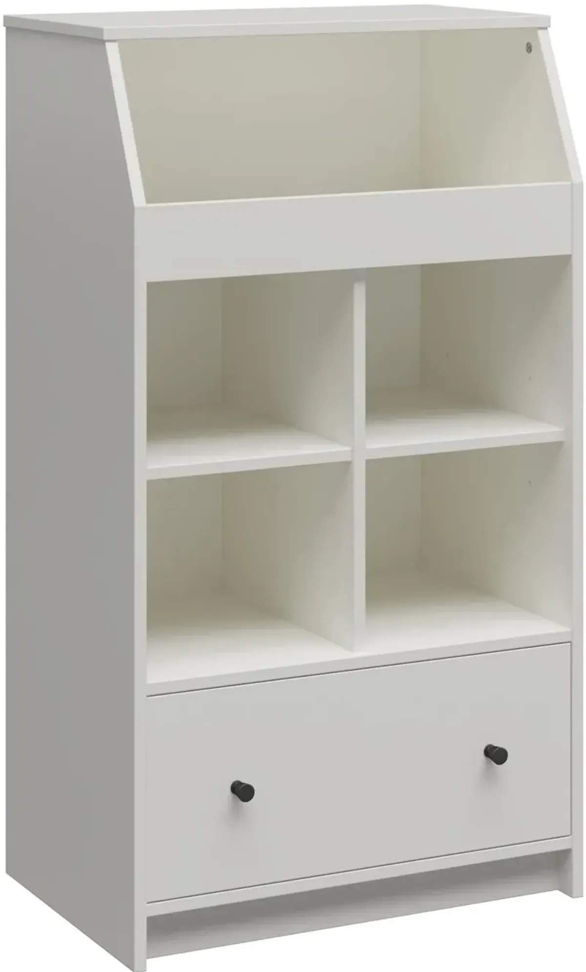 The Loft White 1-Drawer Storage Tower