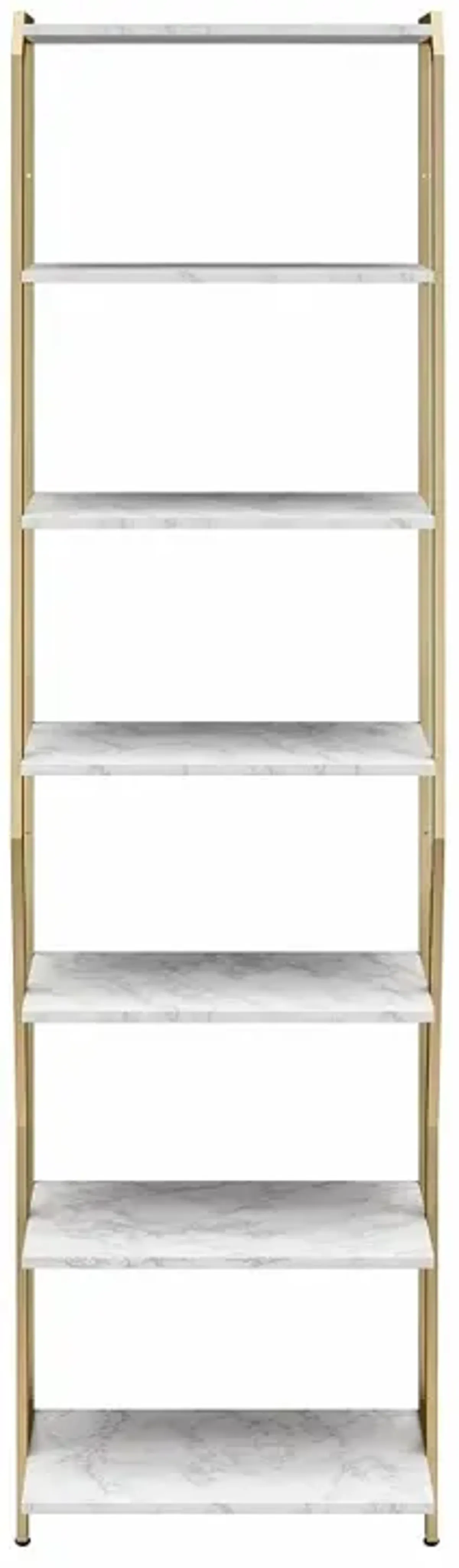 Gwyneth White Marble Closet Shelves