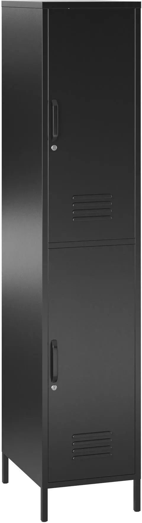 Mission Black 2-Door Locker Storage Cabinet