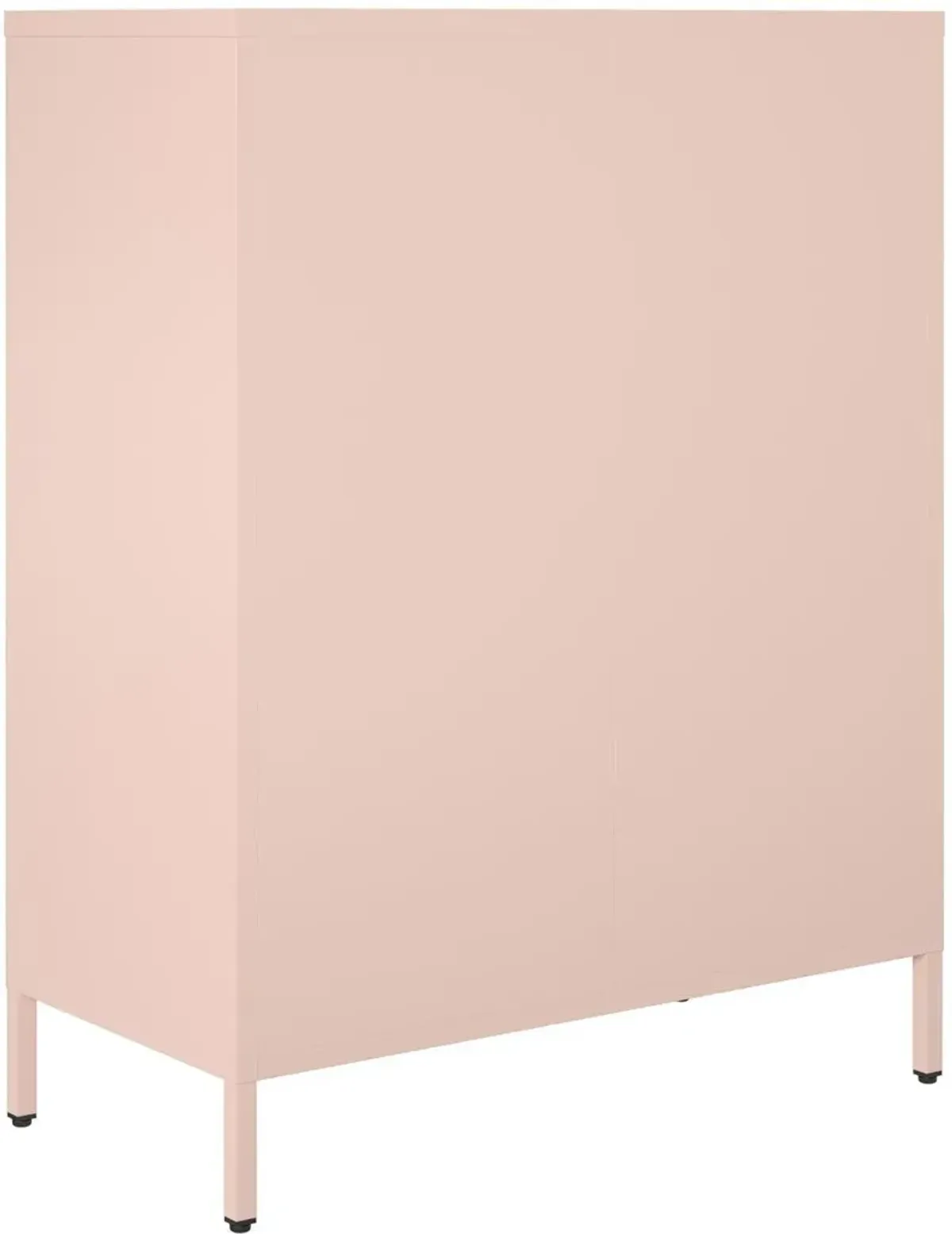 Mission Pale Pink 4-Door Locker Storage Cabinet