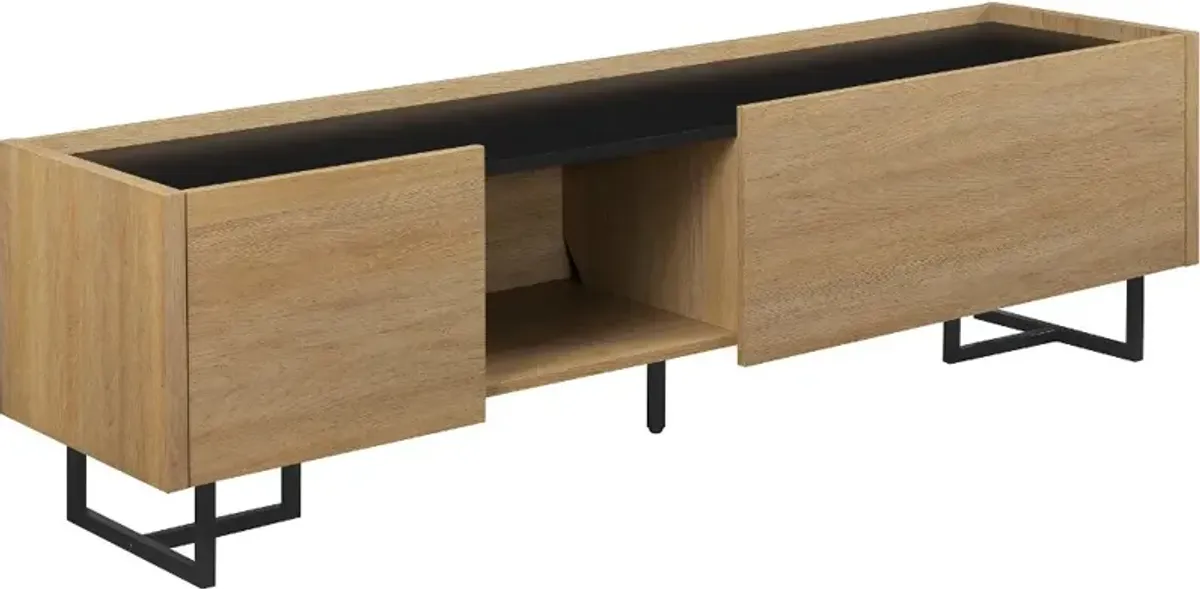 Arwin 63" Coastal Oak Media Console