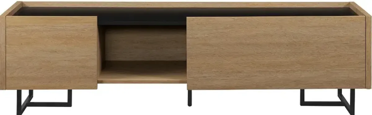 Arwin 63" Coastal Oak Media Console