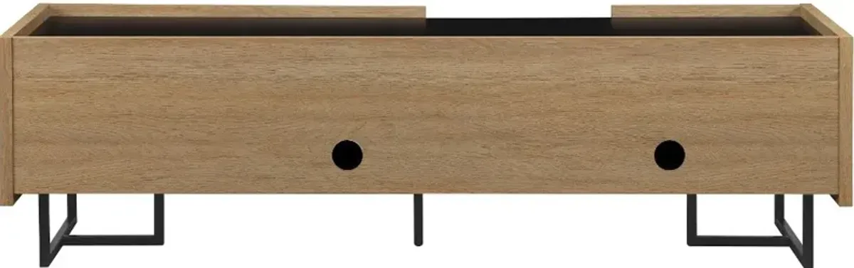 Arwin 63" Coastal Oak Media Console