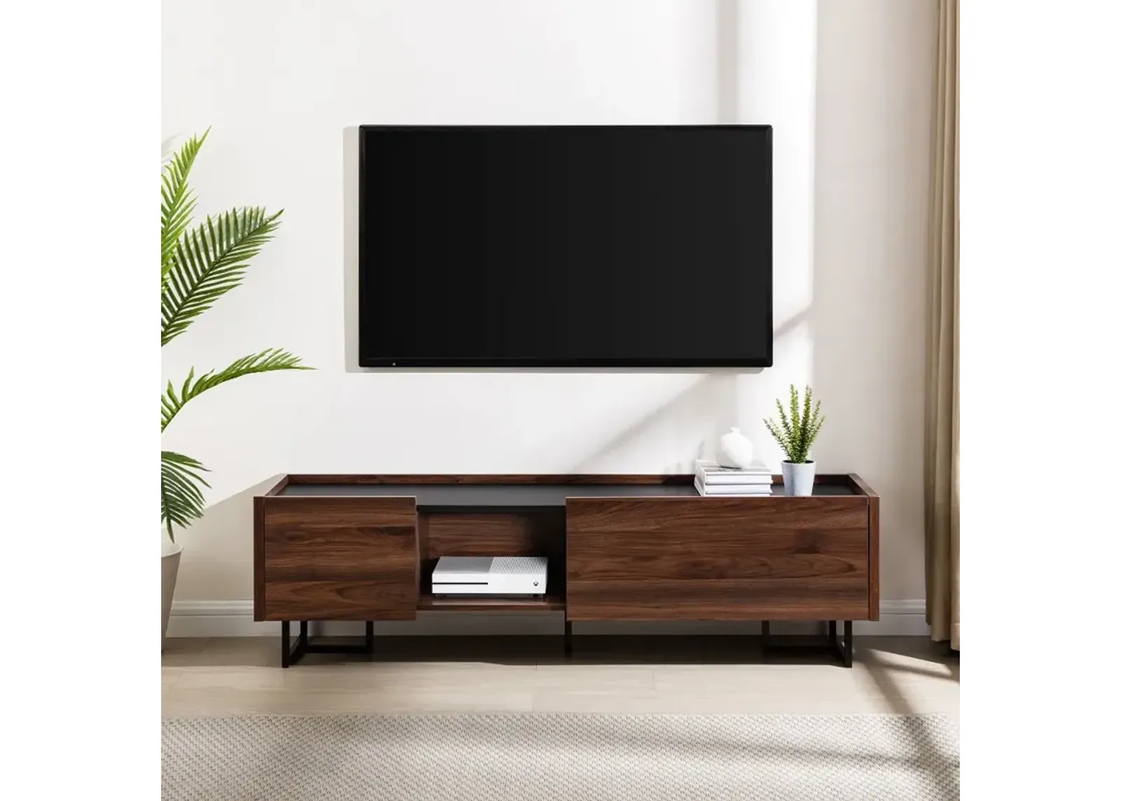 Arwin 63" Dark Walnut Media Console