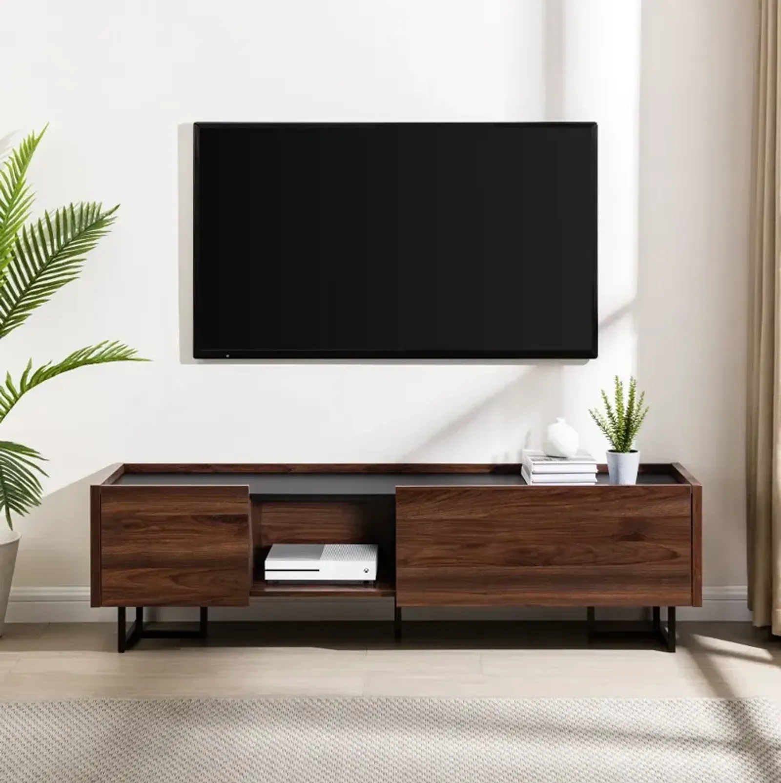 Arwin 63" Dark Walnut Media Console