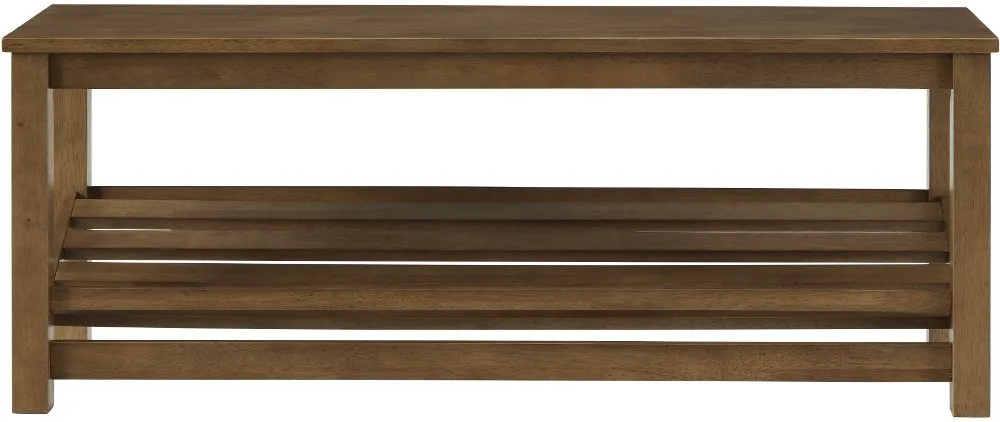 Rover Rustic Oak Entry Bench