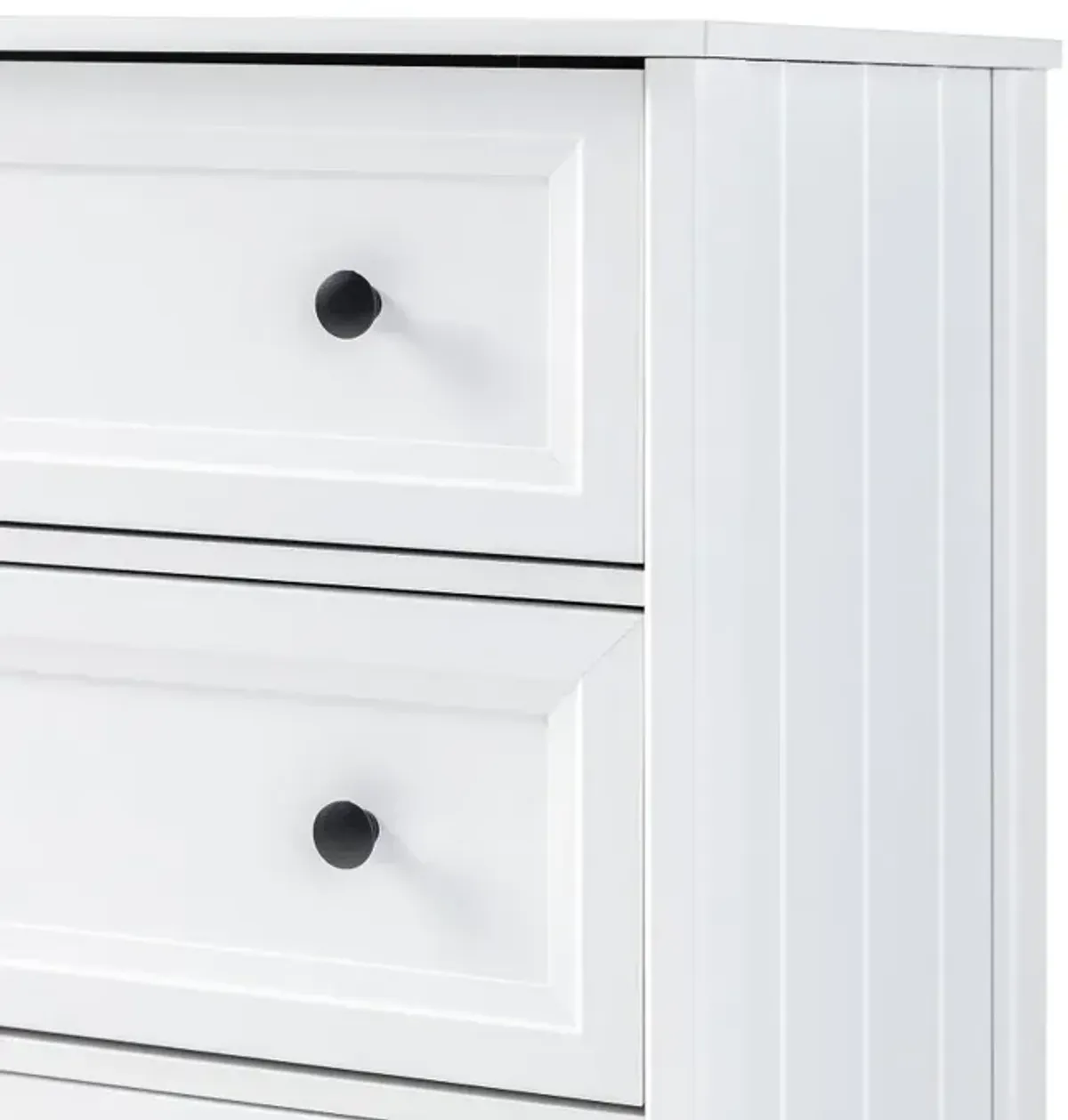 Oakland White 6-Drawer Dresser