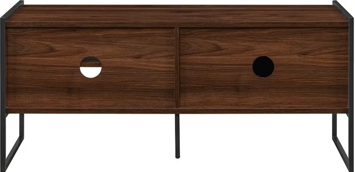 Braxton Dark Walnut 48" TV Stand