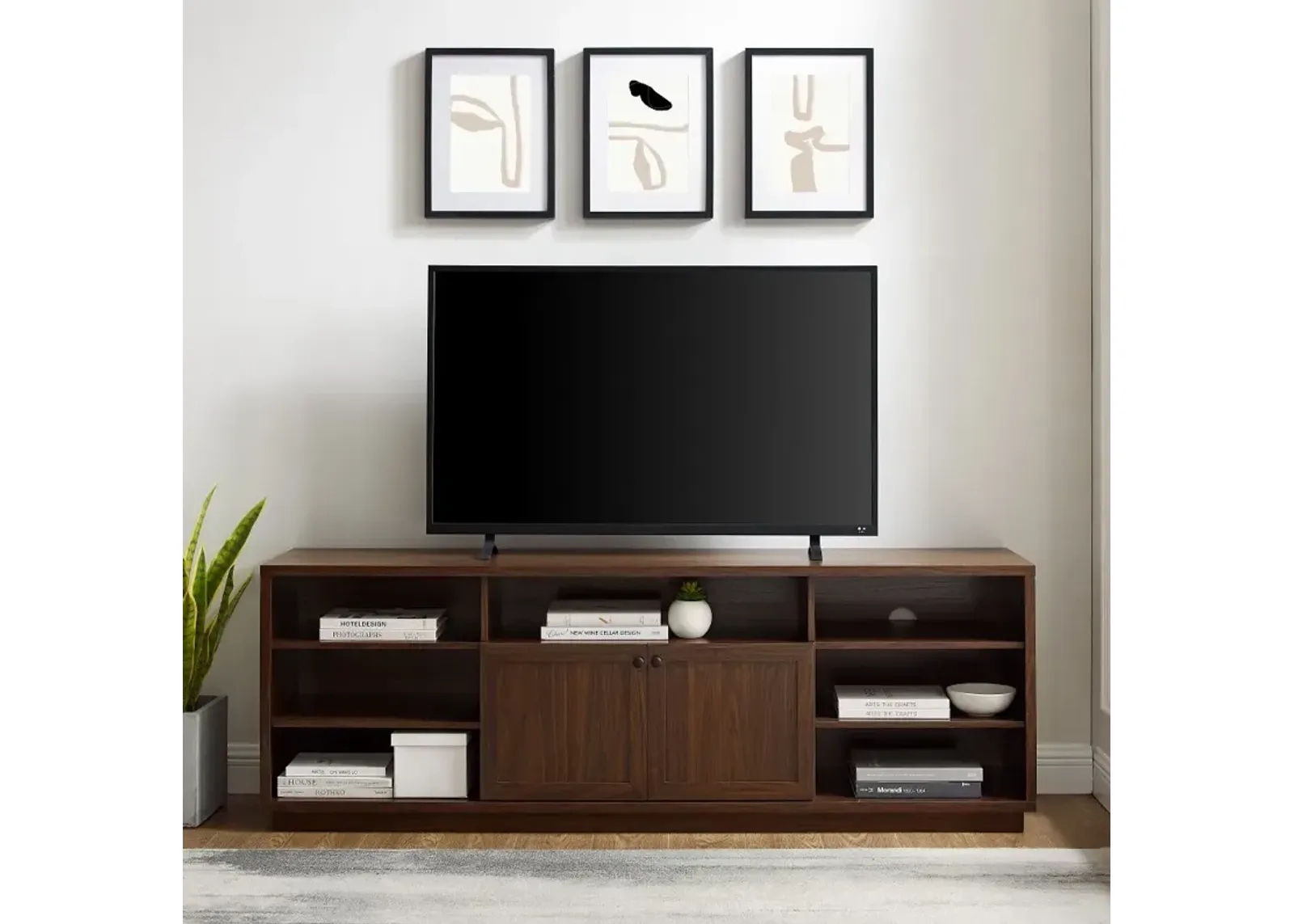 Cody Dark Walnut 70" TV Stand