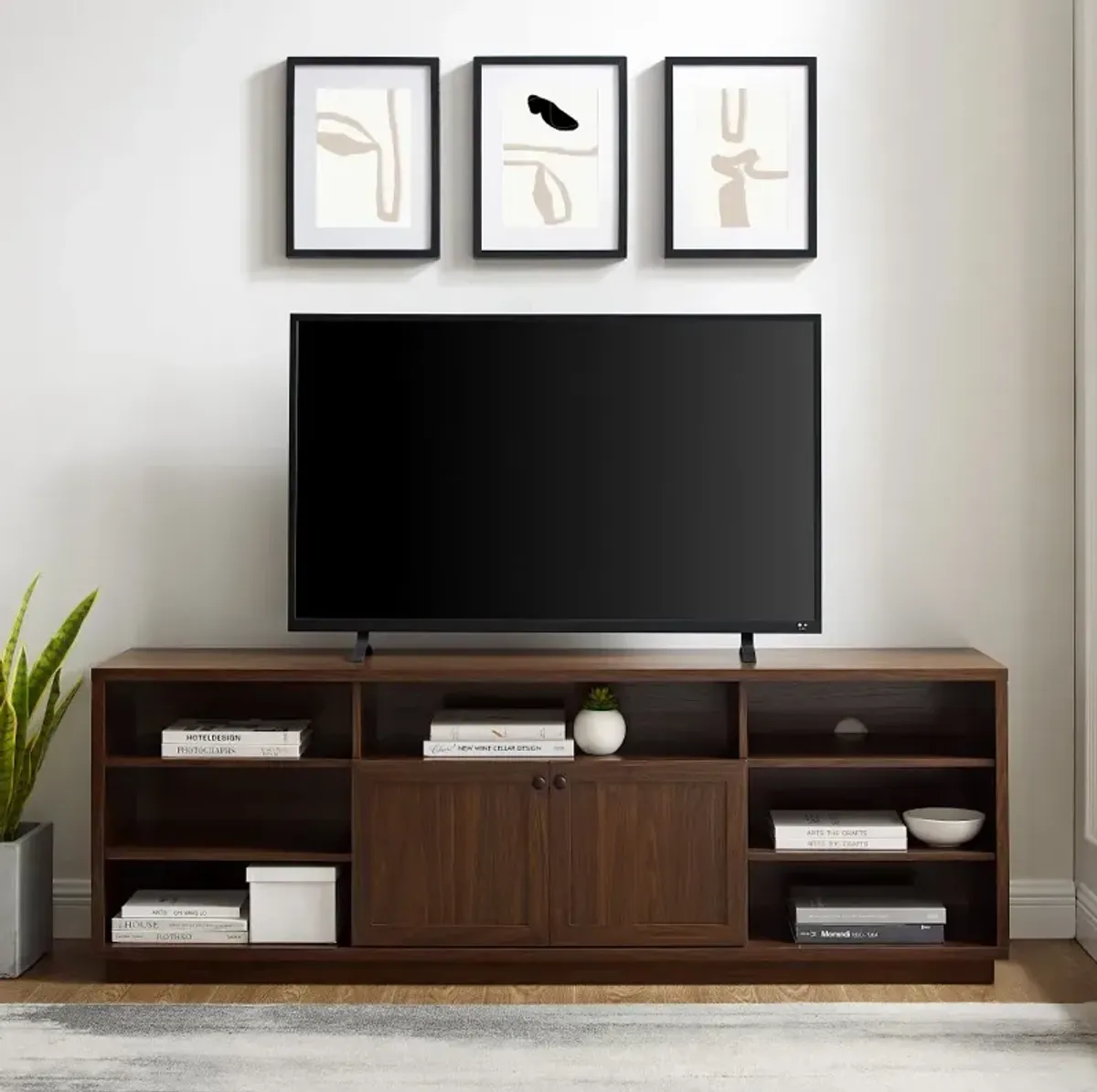 Cody Dark Walnut 70" TV Stand