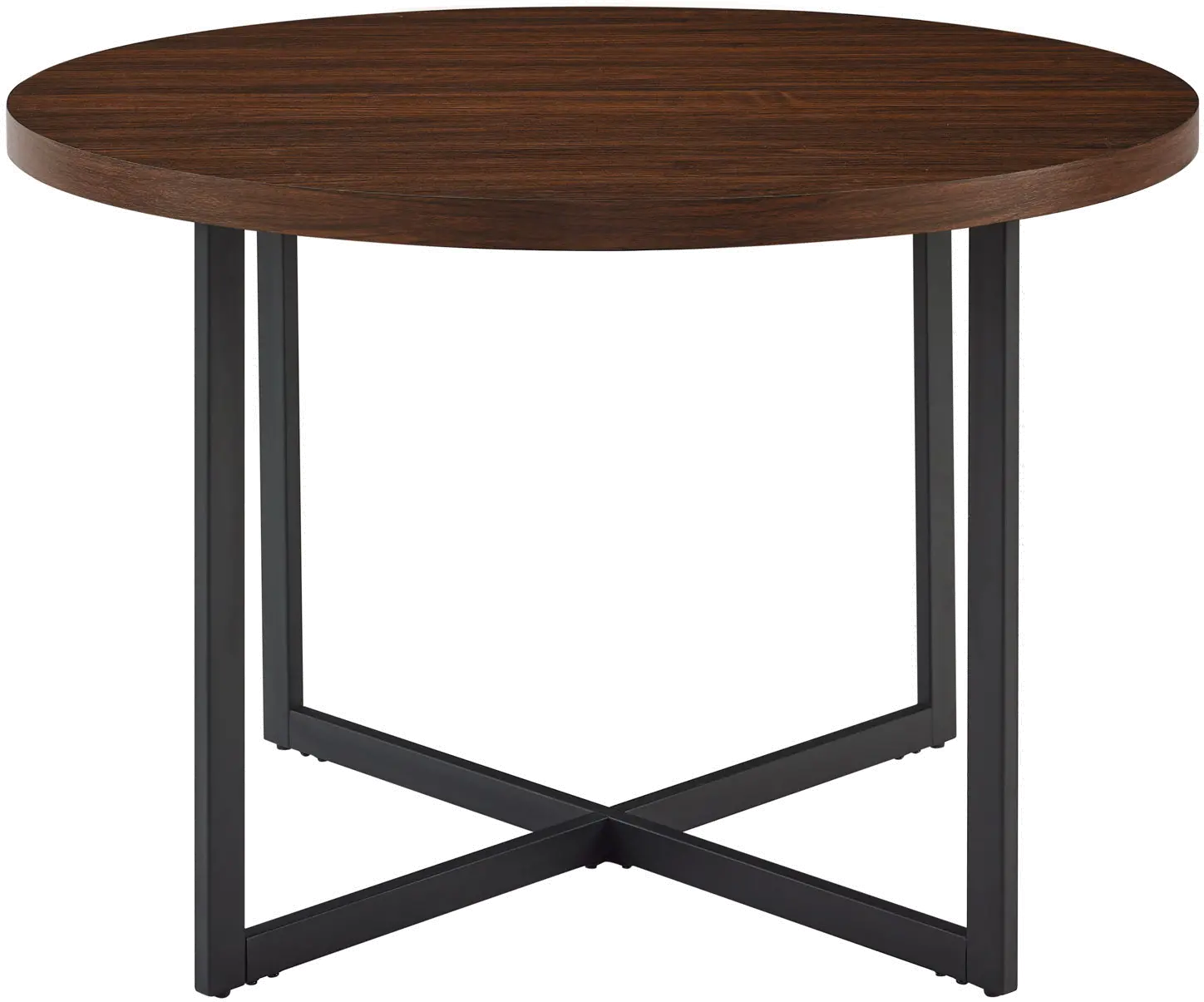 Connor 42" Dark Walnut Round Dining Table