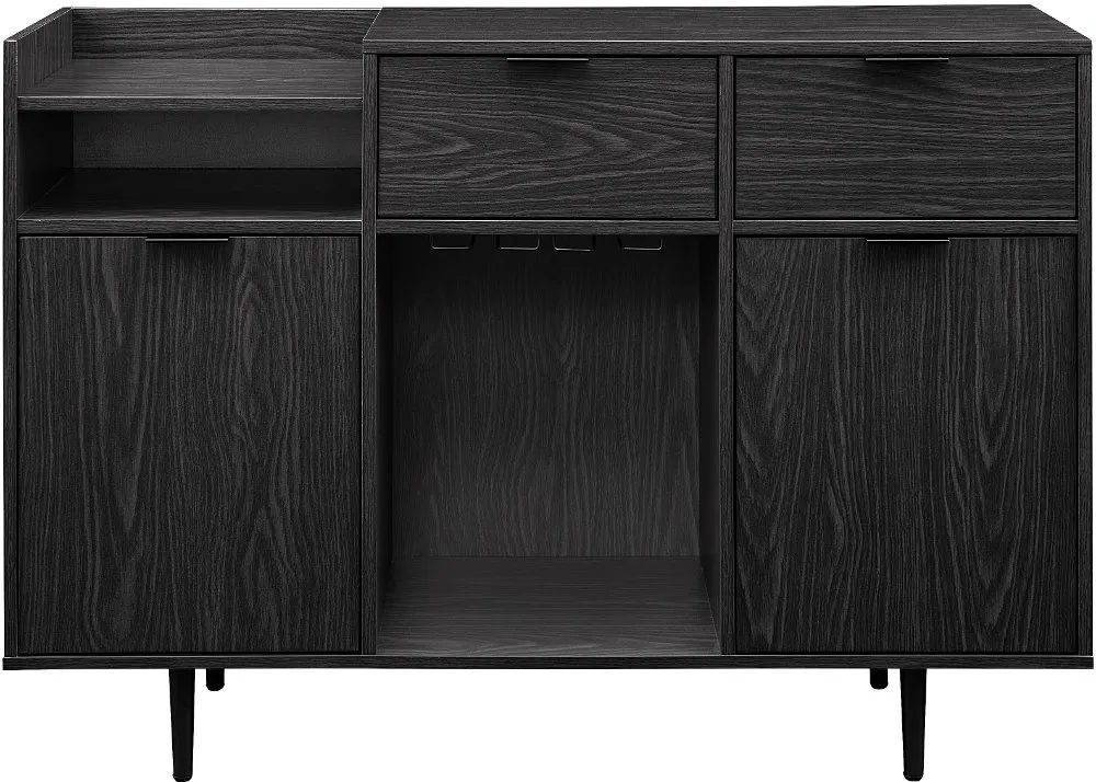 Lincoln 48" Graphite Bar Cabinet