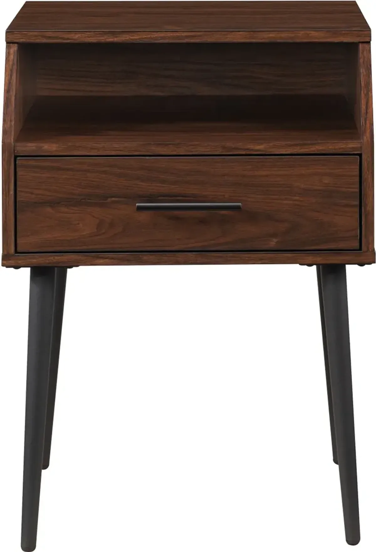 Nora Dark Walnut Side Table