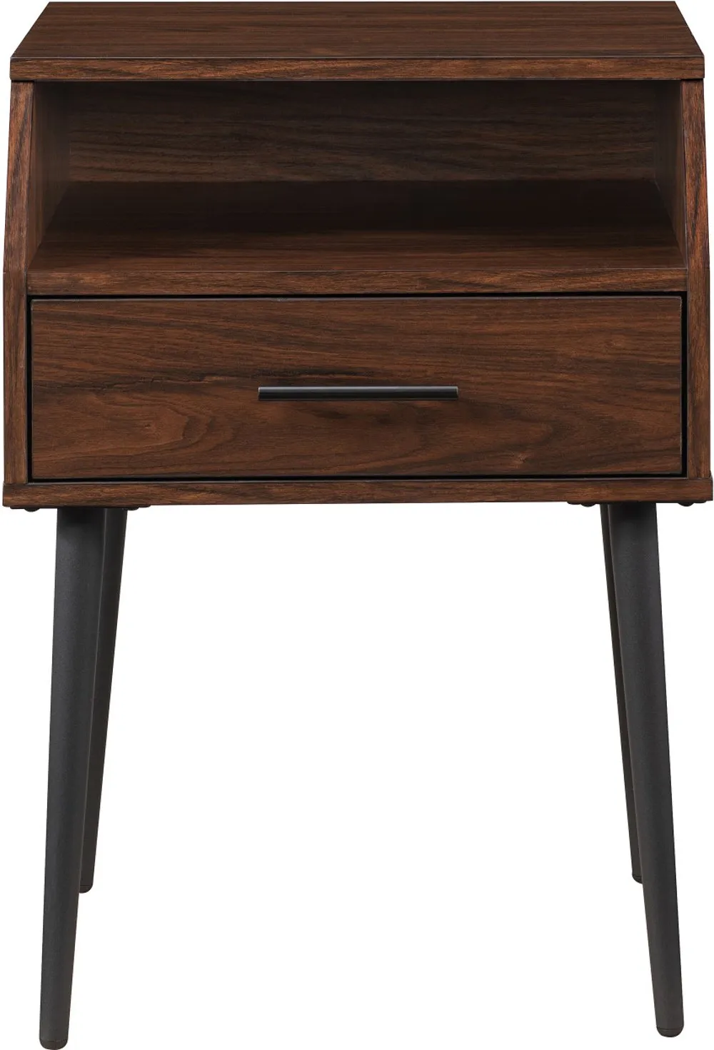 Nora Dark Walnut Side Table