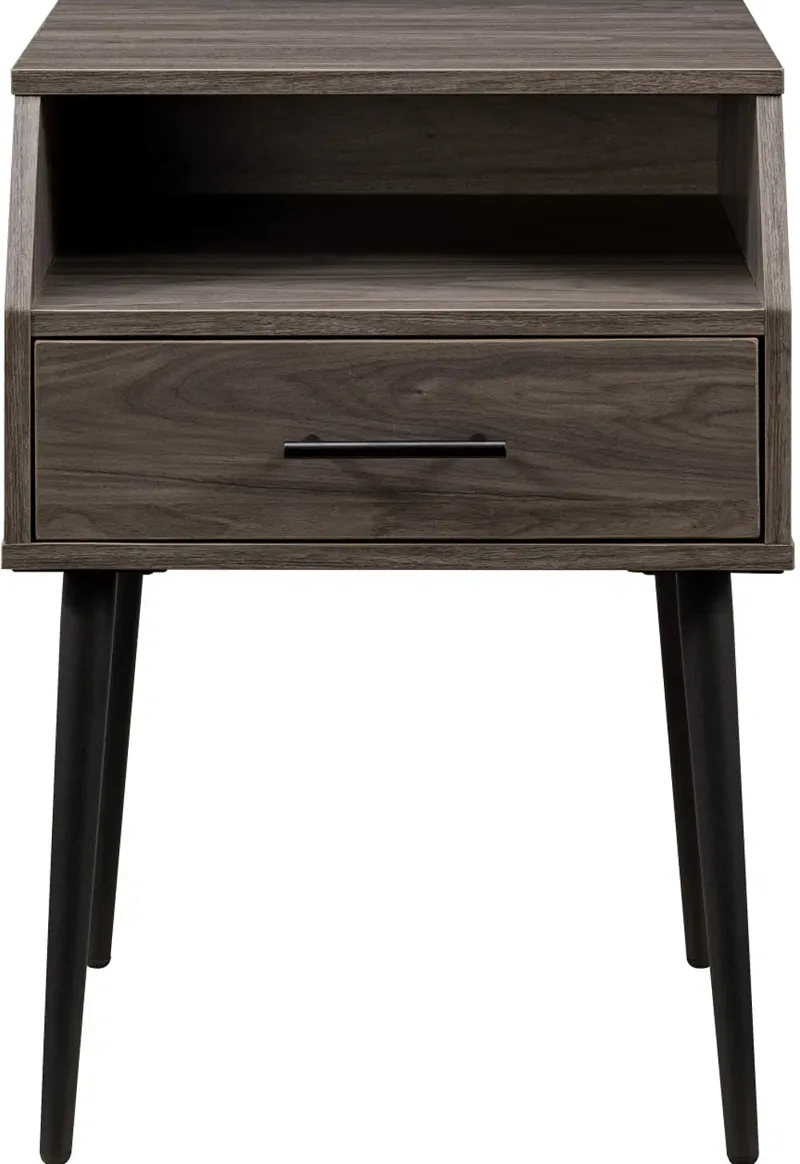 Nora Slate Gray Side Table