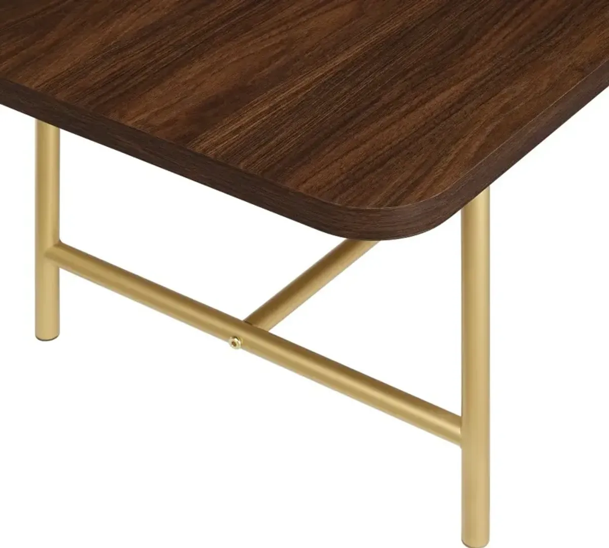 Reema Dark Walnut Nesting Coffee Tables