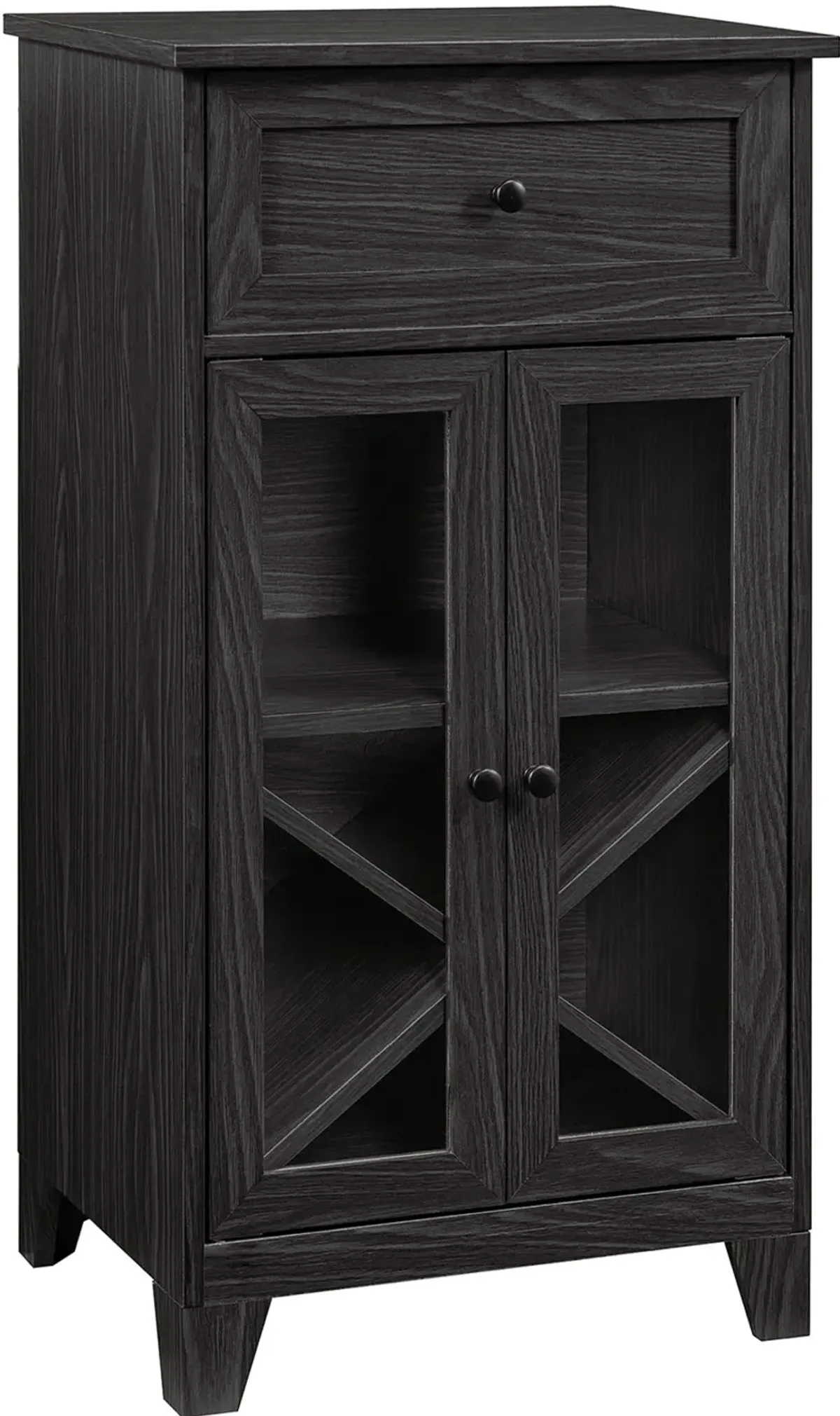 Wiley Graphite Two-Door BarCabinet