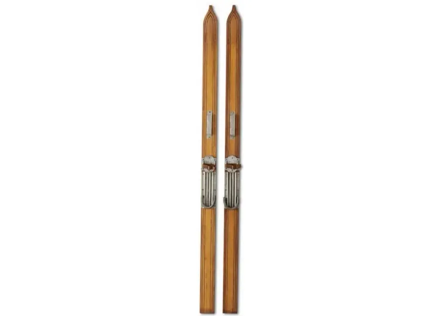 Assorted Pair Of 20 Inch Decorative Skis