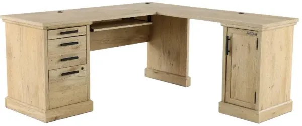 Aspen Post Prime Oak L-Desk