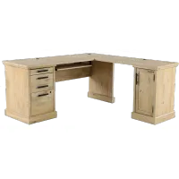 Aspen Post Prime Oak L-Desk