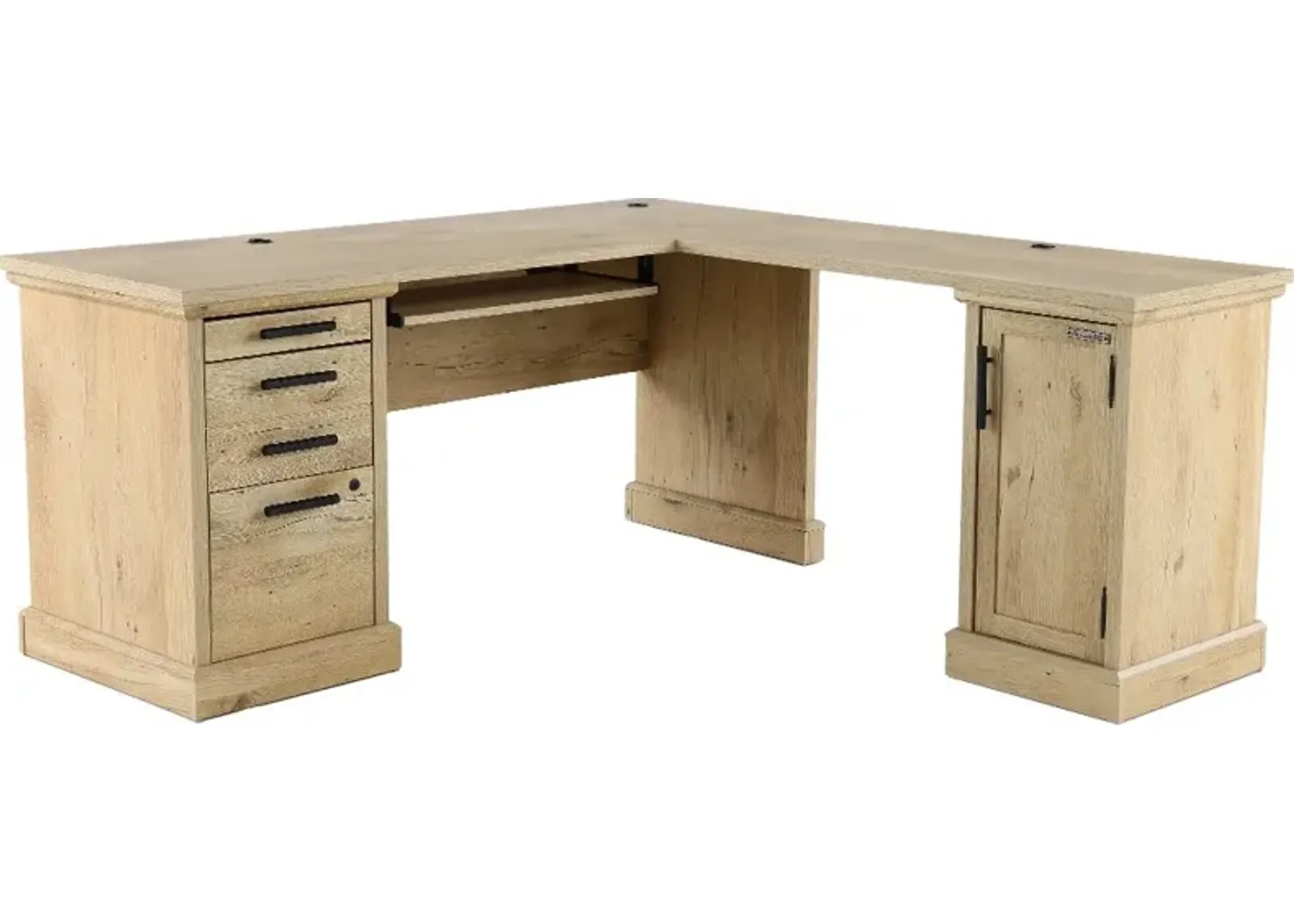 Aspen Post Prime Oak L-Desk