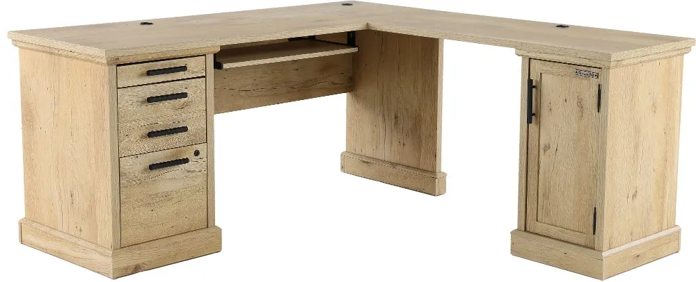 Aspen Post Prime Oak L-Desk