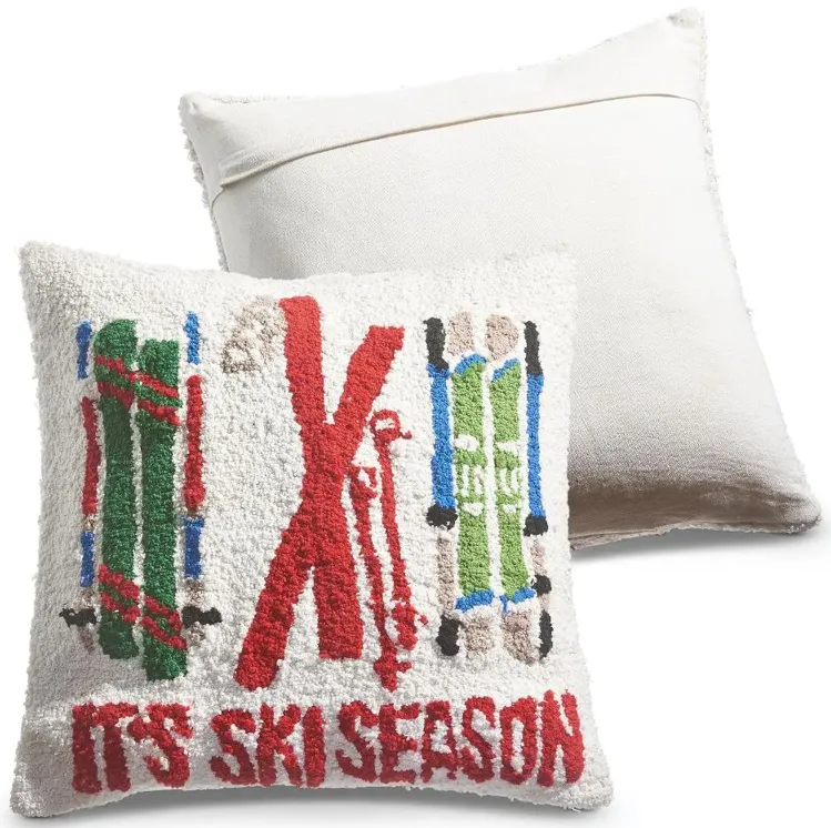 18 Inch Ski Season Pillow