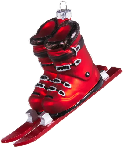 5.5 Inch Ski Boots Ornament