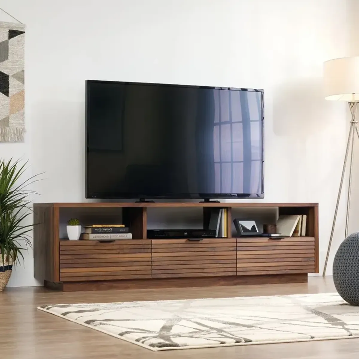 Harvey Park 72" Walnut TV Stand