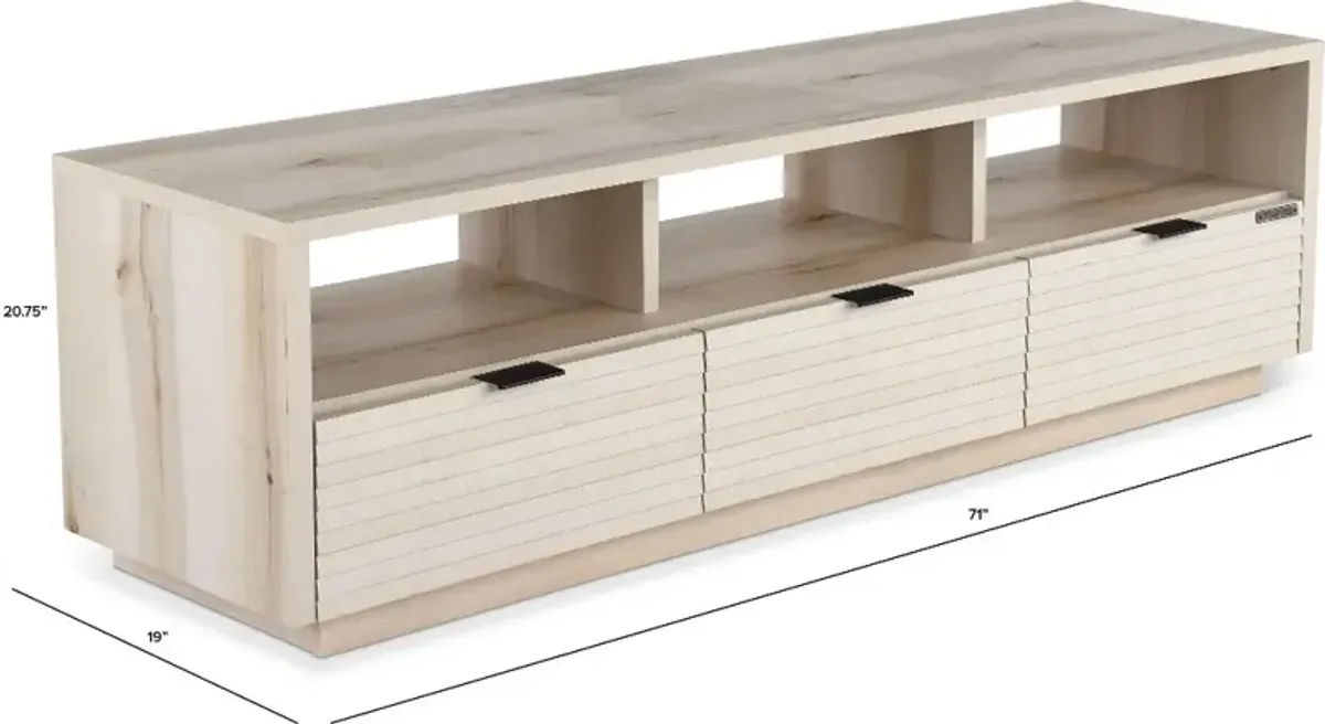 Harvey Park 72" Maple TV Stand