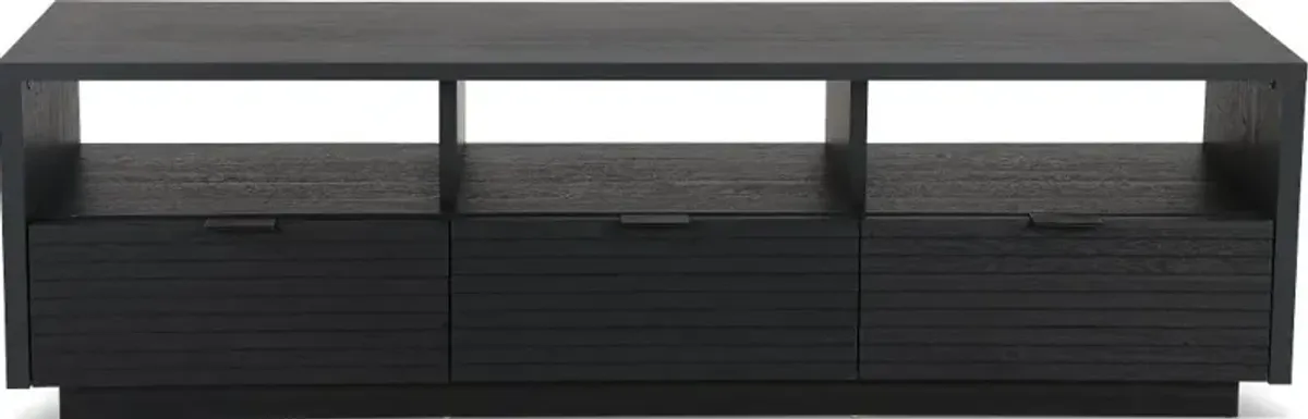 Harvey Park 72" Black TV Stand