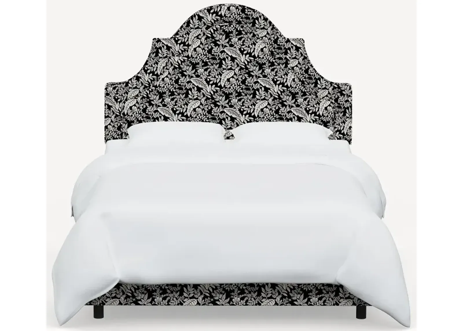 Rifle Paper Co. Marion Canopy Black & Cream Twin Bed