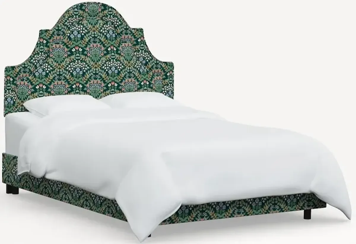 Rifle Paper Co. Marion Bramble Emerald Twin Bed