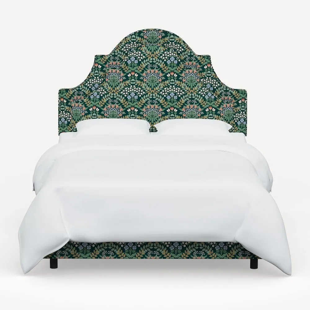 Rifle Paper Co. Marion Bramble Emerald Twin Bed