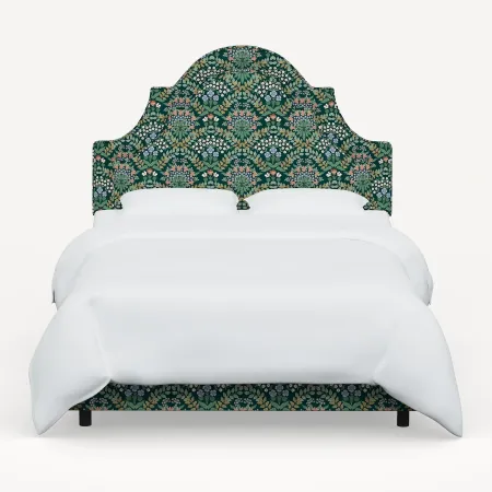 Rifle Paper Co. Marion Bramble Emerald King Bed